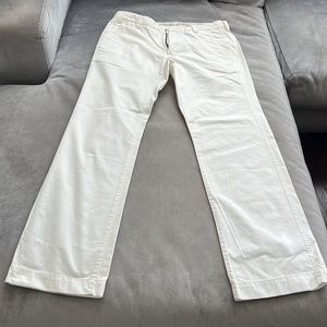 Gap Off White Khaki Straight Fit | Size34 W x 32 L| 100 % Cotton